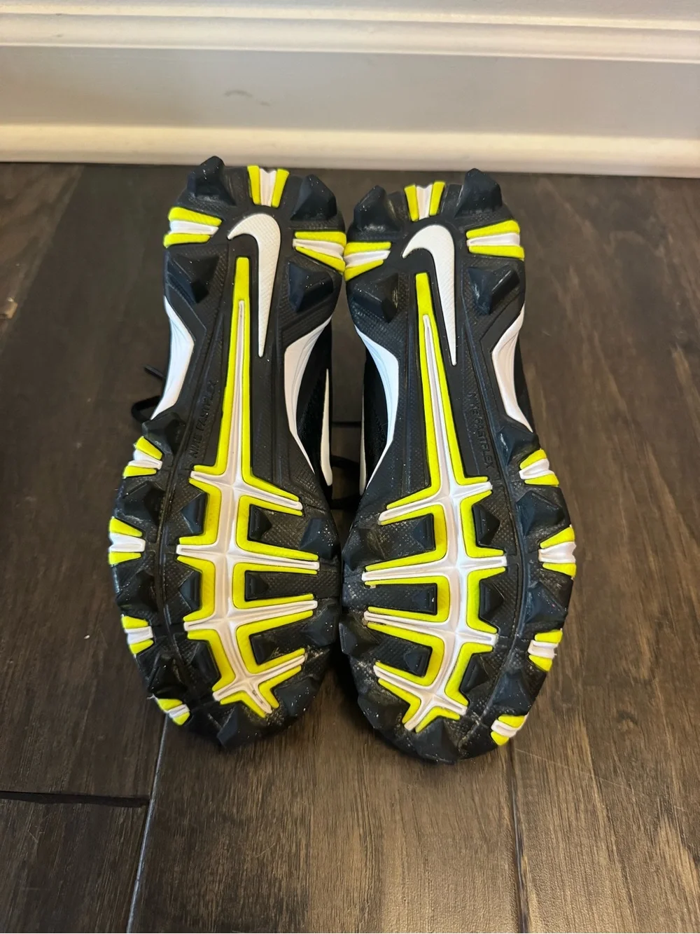 Nike Vapor Kids Black/White Cleats